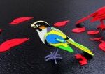 Bird 3D Puzzle Free Vector