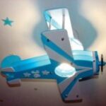 Laser Cut Airplane Light Fixture