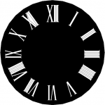 Wall Clock Design dxf File
