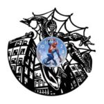 Laser Cut Spiderman Vinyl Record Clock