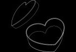 Heart box dxf File