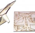 Laser Cut F-14 Fighter Jet Aircraft DXF File