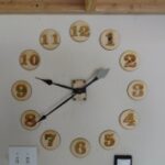 Laser Cut Large Wall Clock 20 Inch Free Vector