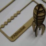 Laser Cut Wooden Rocket Toy SVG File