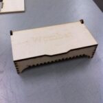 Laser Cut Wooden Money Box With Lid Template Free Vector