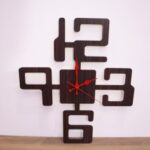 Laser Cut Cool And Unique Wall Clock DXF File