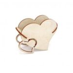 Laser Cut Floral Heart Box Jewelry Box Free Vector