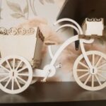 Laser Cut Bicycle Flower Stand Bicycle Planter DXF File