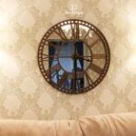 Laser Cut Roman Numbers Large Wall Clock Free Vector