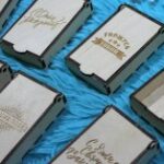 Laser Cut Wooden Personalized Shallow Box With Hinged Lid Free Vector
