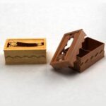Laser Cut Wooden Watch Gift Box DXF File
