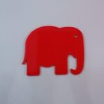 Elephant Cut Out Elephant Shape Laser Cut Free Vector