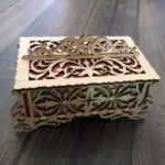 Laser Cut Craft Jewelry Box Free Vector
