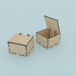 Laser Cut Frog Box 4mm Free Vector