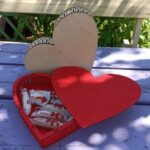 Laser Cut Love Box Heart Shaped Chocolate Box Free Vector