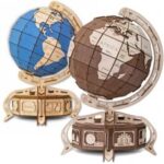 Laser Cut Globe Jewelry Box Free Vector