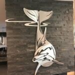 Laser Cut Dolphin Wall Decor Free Vector
