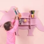 Laser Cut Dinosaur Shelf Furniture DXF File