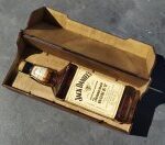 Laser Cut Jack Daniels Whiskey Bottle Holder Free Vector