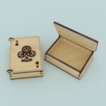 Laser Cut Playing Card Box Free Vector