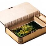 Laser Cut Gift Box For Photos And Flash Drive Free Vector