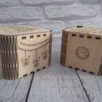 Laser Cut Christmas Eve Box Free Vector