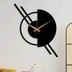 Laser Cut Modern Abstract Wall Clock