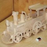 Lokomotive Laser Cut PDF File
