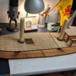 Laser Cut Galleon for Dungeons and Dragons