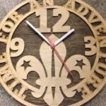 Cadre Horloge Scoute dxf File