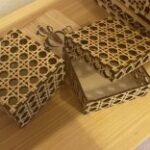 Laser Cut Rattan Box