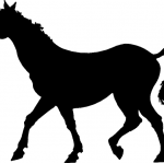 Horse Walking dxf File