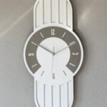 Laser Cut Modern Design Wall Clock Living Room Decor