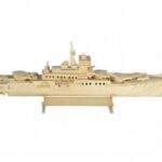 Laser Cut Destroyer Ship P046 Woodcraft Construction Kit PDF File