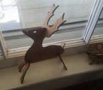 Laser Cut 3D Deer Template SVG File