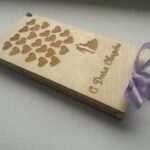 Laser Cut Gift Box With Ribbon Closure Template Free Vector