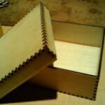 Laser Cut Small Box Template 5mm Marine Plywood DXF File