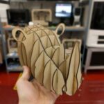 Laser Cut Rhino Head 3mm MDF PDF File