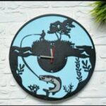 Clock For The Fisherman Free Vector