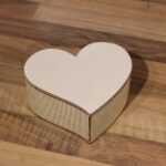 Heart Box Laser Cut SVG File