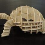 Laser Cut Turtle Template Free Vector