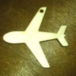 Laser Cut Airplane Plywood Free Vector