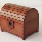 Laser Cut Treasure Chest With Lock 3mm Free Vector