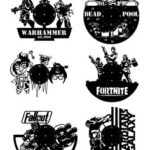 Laser Cut Superhero Wall Clocks Free Vector