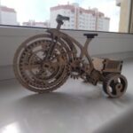 Laser Cut Toy Bicycle Free Vector