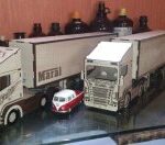 Laser Cut Scania Truck Wood Model Toy Kit Free Vector