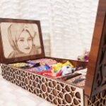 Laser Cut Personalized Chocolate Box Free Vector