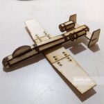 Laser Cut A10 Airplane 3D Puzzle SVG File