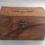 Wooden Antique Jewellery Casket Box Storage Box Laser Cut Engraving Template Free Vector