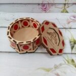 Decor Box with Lid Laser Cut Free Vector